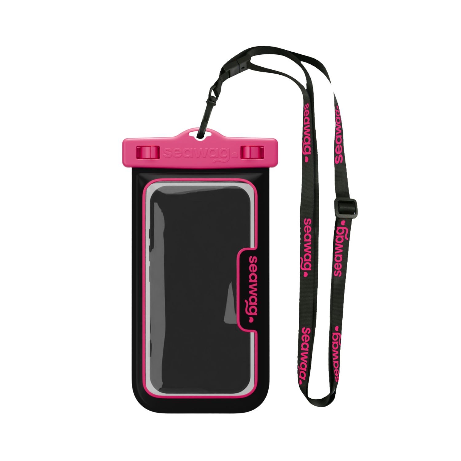 Seawag-Universal-Waterproof-Case-for-Smartphone-Pink-Black-Online-Buy-India - Hey Jimmy